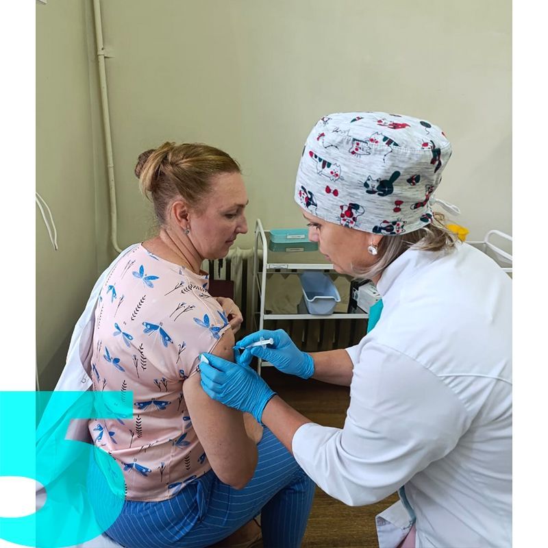 В нашу больницу поступила вакцина от гриппа